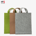 customized and enviroment friendly felt shopping bag